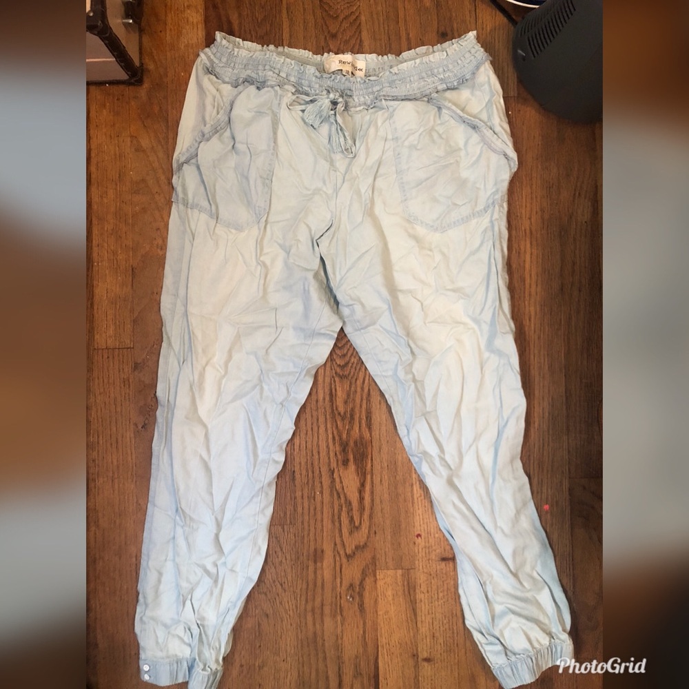 BLUE JEAN JOGGERS FOR SALE!!!